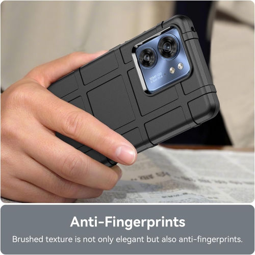 Étui Slim Fit pour Motorola Edge 40, [Rugged Shield Series] antichoc de qualité militaire [testé contre les chutes] et appareil photo