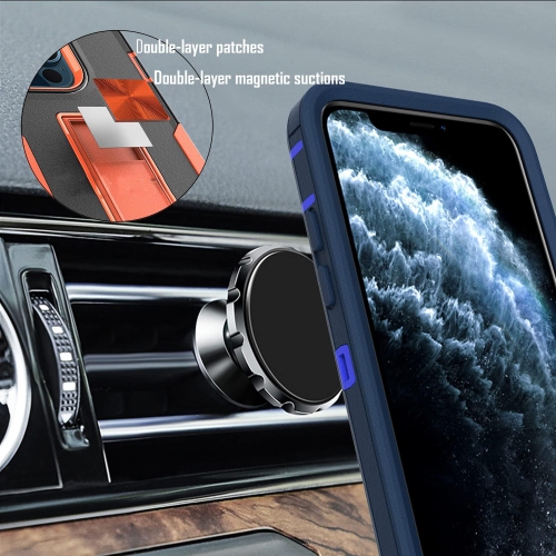 Designed for iPhone 11 Pro Case with Stand, Military-Grade Drop Protection, Compatible with Magnetic Car Mount,