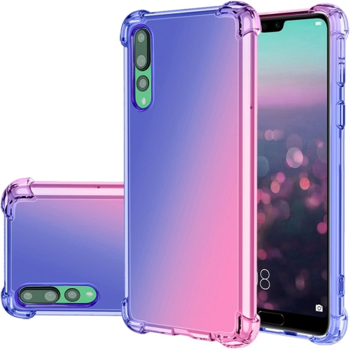 Case for Huawei P20 Pro Case, CLT-L09 CLT-L29 Cute Case Girls Women, Gradient Slim Anti Scratch Soft TPU Phone