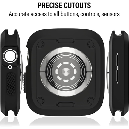 Compatible avec l'étui 40 mm pour Apple Watch et l'étui antichoc de protection sport pour Apple Watch pour femmes hommes