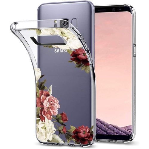 Étui pour Galaxy S8 plus, Galaxy S8+ plus, étui pour Samsung S8 plus, étui mince antichoc transparent