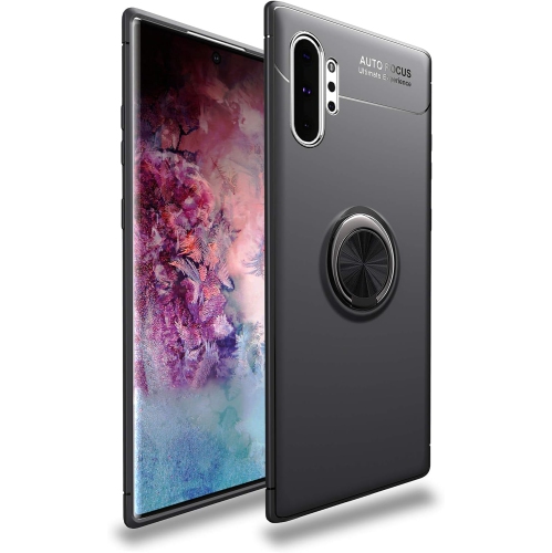 Pour un étui pour Galaxy Note 10 plus de Samsung, [Support d'anneau métallique invisible] [Support magnétique] antichoc