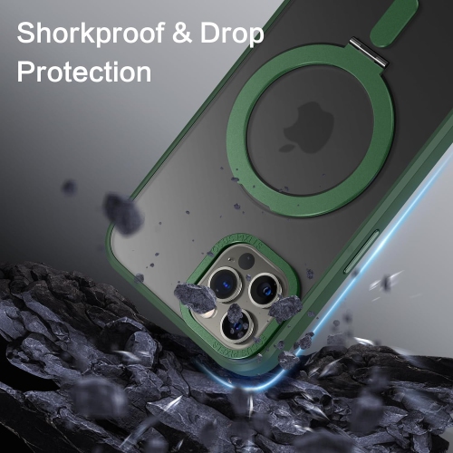 Magnetic Case for iPhone 12 Pro Max Compatible with MagSafe, Magnetic Kickstand iPhone 12 Pro Max Case Cover