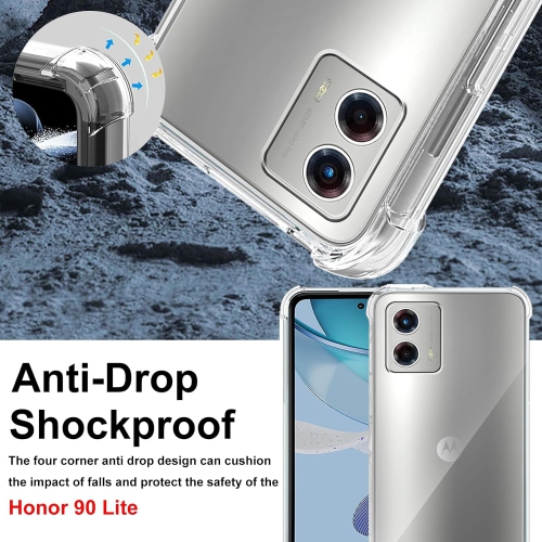 Étui transparent pour&nbsp;Moto&nbsp;G 5G&nbsp;2023 de Motorola, étui protecteur transparent flexible ultra-mince en TPUR antirayure