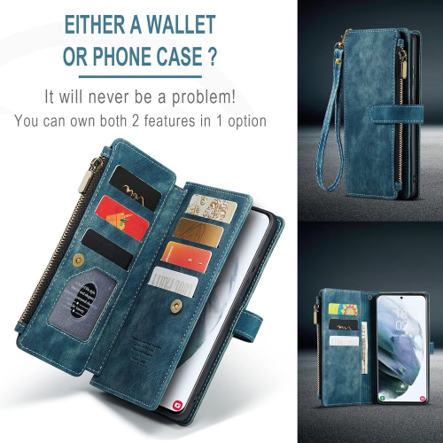 Phone Case for Samsung Galaxy S21 Glaxay S 21 5G 6.2 inch Wallet Cover and Tempered Glass Screen Protector