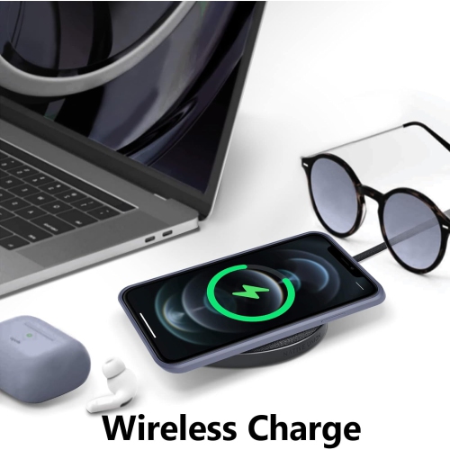 Magnetic Case for iPhone 15 Pro Max 6.7 inch, Built-in Magnets Phone Case Compatible with Magsafe Faster