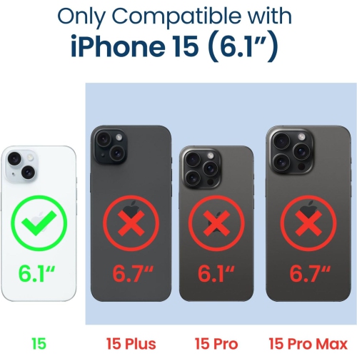 Case Compatible with iPhone 15 2023 6.1 Inch, Lavender Flower Floral Ultra Clear Slim Soft TPU Bumper