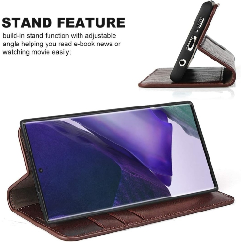 for Samsung Galaxy S22 Ultra 5G Wallet Case with Card Slots Holder, Premium Leather Kickstand Feature Flip