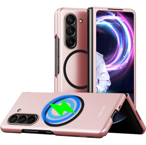 Magnetic Case for Samsung Galaxy Z Fold 5, [Compatible with MagSafe] Military Grade Drop Shockproof Anti-Scratch