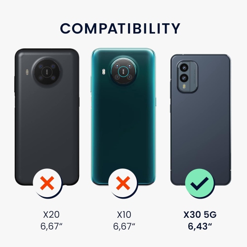 Case Compatible with Nokia X30 5G Case - Soft Slim Protective TPU Silicone Cover - Lavender