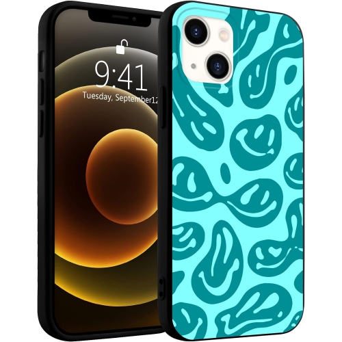 UNKNOWN  Cute Funny Cartoon Face Phone Case for Iphone Xr, Liquid Silicone Phone Case Girly Case, Cartoon Soft Gel