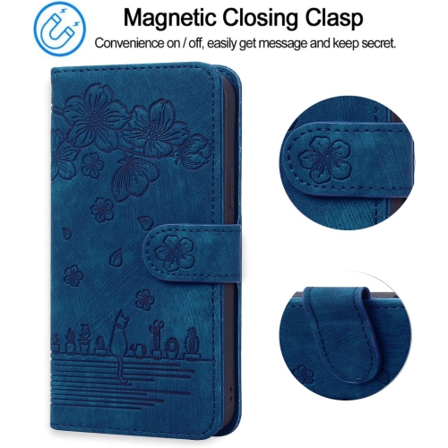 Case for Samsung Galaxy Z Fold 3 5G, Premium PU Leather Magnetic Closure Flip Cover with Full Body Shockproof