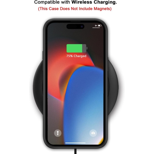 iPhone 15 Pro Leather Case, Thin Flexible Soft Grip Luxury Vgean PU Leather Cover for Men, Durable Anti-Scratch