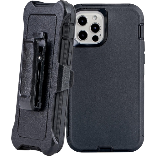 Image 1 of 5.. Case for iPhone 12 Pro Max Heavy Duty Full Body Military Grade Drop Protection Carrying Cover Holder |