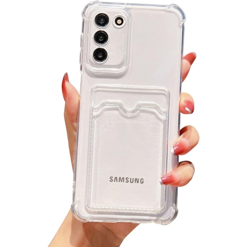 UNKNOWN  Compatible With Samsung Galaxy S23 Case, Wallet Phone Case Upgrade Slim Fit Card Slot Transparent Case