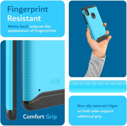 Dual Layer Fit Designed for ZTE Blade A3 Prime Case, [Merge] Heavy Duty Protection Slim Hard Shell Phone Case