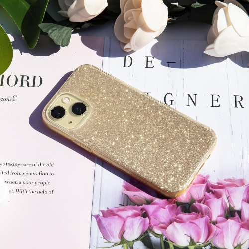 Compatible with iPhone 15 Plus Case Bling Sparkle Cute Girls Women Protective Cases Cover for iPhone 15 Plus