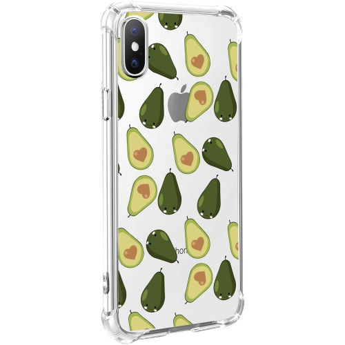 UNKNOWN  for Iphone Se 2020/iphone 7/iphone 8 Case Avocado, Clear Tpu Phone Cases With Design, Soft Flexiable Slim