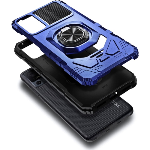 Compatible with TCL 40 XE 5G Case with Tempered Glass Screen Protector, Full-Body Protective