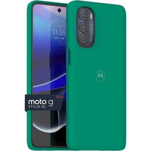 Moto G Stylus 5G Protective Case- Emerald Green Precision fit, Stylish Shock Absorbing Phone Cases [NOT