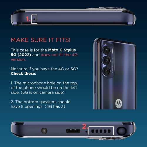 Moto G Stylus 5G Protective Case- Emerald Green Precision fit, Stylish Shock Absorbing Phone Cases [NOT