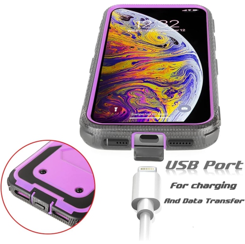 Phone Case for Samsung Galaxy S9 Cover Hybrid Rugged Shockproof Hard Drop Proof Full Body Protective Heavy Duty