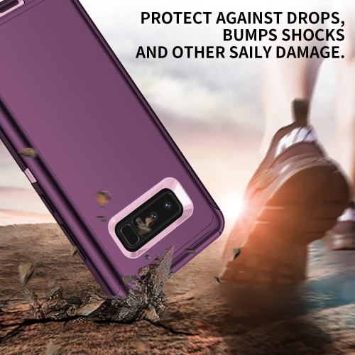 for Galaxy Note 8 Case,Shockproof Dropproof Dustproof,3-Layer Full Body Protection Heavy Duty High Impact Hard