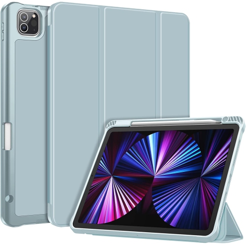 UNKNOWN  Slimshell Case for Ipad Pro 11-Inch (4Th / 3Rd Generation) 2022/2021 - Soft Flexible Tpu Stand Back Cover
