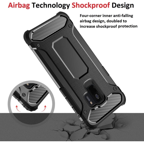 [Armor] Case for Samsung Galaxy S9, Heavy Duty [4 Corners Shockproof Protection] Bumper Cover