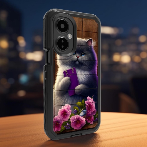 Étui protecteur hybride double couche Armor, coque rigide en polycarbonate et TPUR souple, conçu pour le Moto G Stylus 5G de Motorola