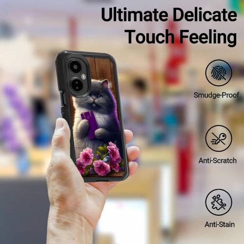 Étui protecteur hybride double couche Armor, coque rigide en polycarbonate et TPUR souple, conçu pour le Moto G Stylus 5G de Motorola