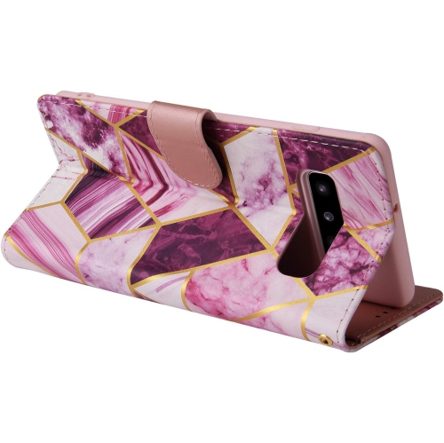 Compatible avec l'étui portefeuille en verre trempé avec support à cartes à rabat pour Galaxy S10e de Samsung