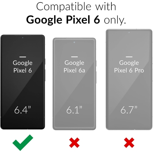 Slim Guard for Google Pixel 6, Shockproof Case for Google Pixel 6 - Forest Green