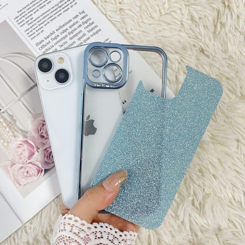 Compatible with iPhone 14 Case Glitter Luxury Cute Flexible Bling Cover Camera Protection Shockproof Phone Case