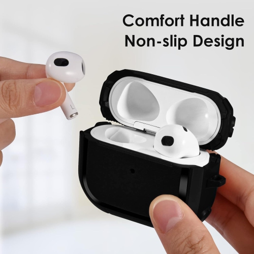 Étui Cool Armor pour AirPods 3, étui antichoc Air Pod 3 pour hommes pour femmes, compatible avec l'Airpod 3rd d'Apple
