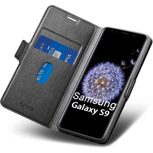 UNKNOWN  Samsung Galaxy S9 Case, Samsung S9 Case, Samsung S9 Case, Samsung S9 Protective Case, Flip Case Pu Leather