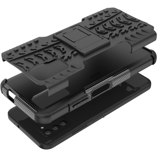 for Nokia C300 Case Compatible with Nokia C300 Phone Case Cover N155DL [ Seismic and Anti Fall ] [2 Sheets Tempered