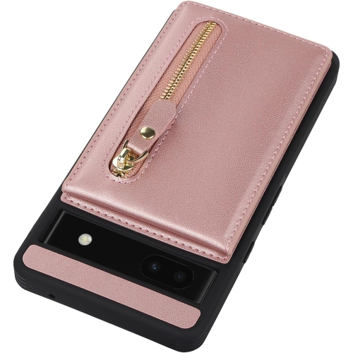 Google Pixel 7a Case for Women with Card Holder 6.1" 5G 2023,Google Pixel 7a Phone Case with Strap, Crossbody