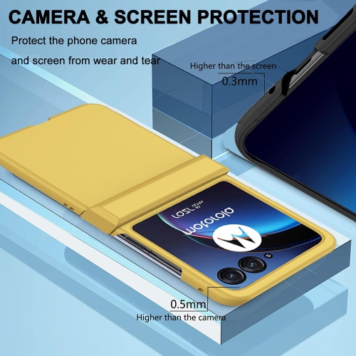 Compatible Motorola Razr Plus Case 2023,Motorola Razr+ 2023 Case with Hinge Protection,Cute Heavy Duty Protective