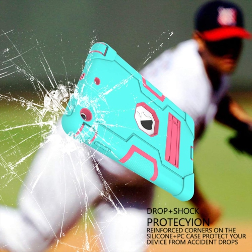 Case for iPad Mini 1/2/3 Retina Case,iPad Mini Case,iPad Mini 2 Case,iPad Mini 3 Case,3 IN 1 Hybrid [Soft&Hard]