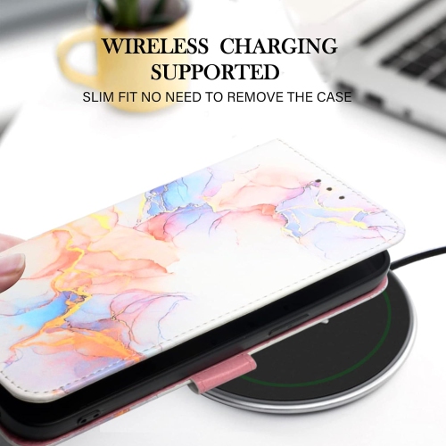 Compatible avec l'étui pour Pixel 7 de Google, l'étui pour femmes Pixel 7 de Google avec porte-carte en cuir de polyuréthane