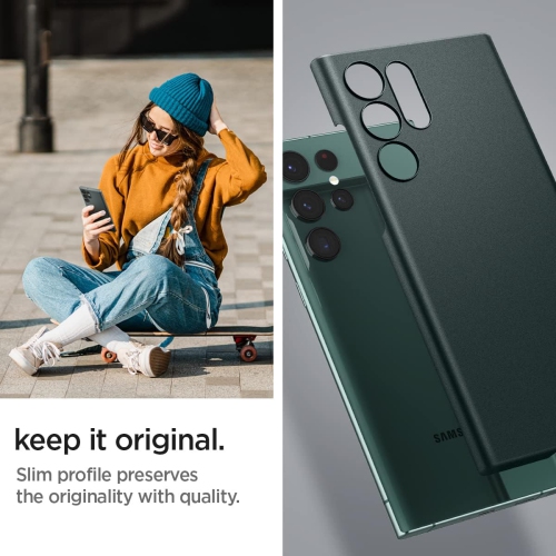 Air Skin Works with Galaxy S22 Ultra Case - Abyss Green