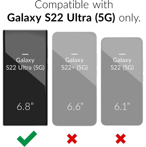 Slim Guard for Galaxy S22 Ultra Case, Shockproof Case for Samsung Galaxy S22 Ultra, S22 Ultra 5G - Aqua