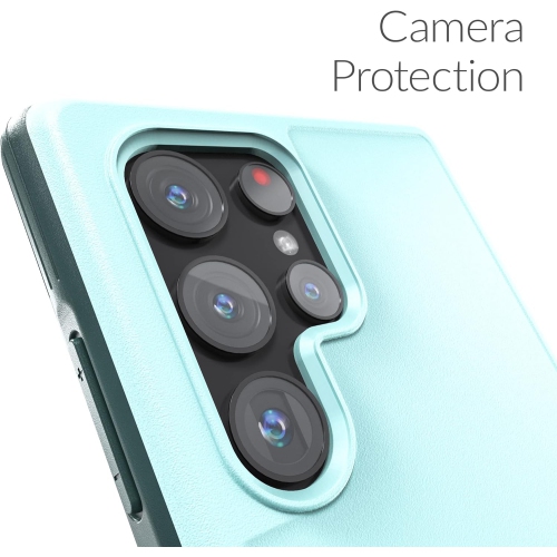 Slim Guard for Galaxy S22 Ultra Case, Shockproof Case for Samsung Galaxy S22 Ultra, S22 Ultra 5G - Aqua