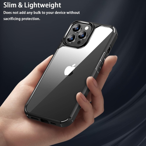 Compatible with iPhone 13 Pro Max Case [Military Grade Protection] with Screen Protector and Camera Lens