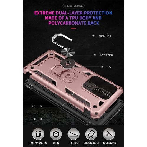 S20 Ultra Case,S20 Ultra 5G Case, Military Grade Protective Samsung Galaxy S20 Ultra Case with Ring Car Mount