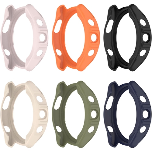 2Pack Soft TPU Case Cover Compatible with Garmin Forerunner965 Running Smartwatch Protective Case