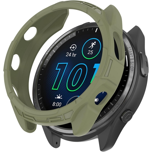 2Pack Soft TPU Case Cover Compatible with Garmin Forerunner965 Running Smartwatch Protective Case