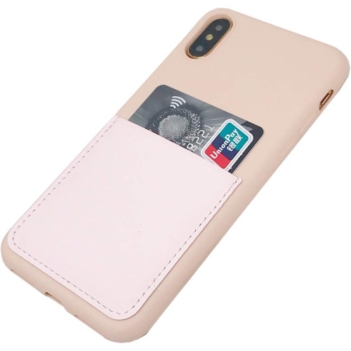Ultra Slim Liquid Silicone Case Compatible for iPhone Xs/X 10(5.8 inch) with Card Holder Slot Ultra-Slim Thin Soft
