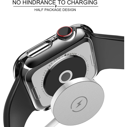 Case Compatible with Apple Watch Series 3 Series 2 Series 1 38mm, Hard PC All-Around Protective Cover